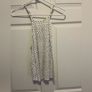 Billabong Black and White Polka Dot Top